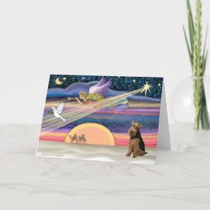 Julstjärnan - Welsh Terrier Helgkort