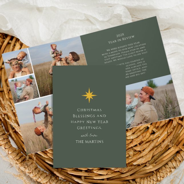 Julstjärnår i bildskärmshölje inbjudan (Skapare uppladdad)