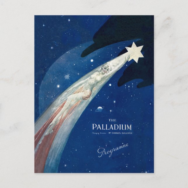 Julstjärnavykort Helg Vykort (Framsida)