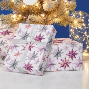 Julstjärnor Ornament Modern jul Presentpapper