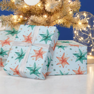 Julstjärnor Ornament Modern jul Presentpapper