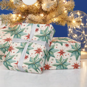 Julstjärnor Ornament Modern jul Presentpapper