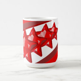 Julstjärnor på mugg