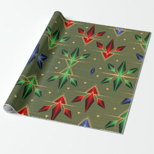 Julstjärnor Presentpapper