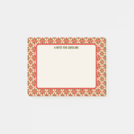 Julstjärnquilt Post-it Block