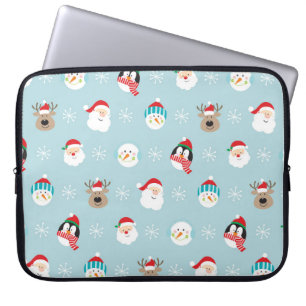 Julstolar: Festiv omslutning Laptop Fodral