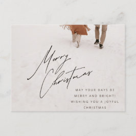 Julstolpe Helg Vykort