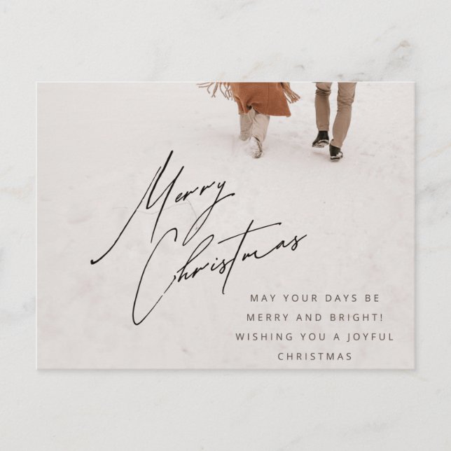 Julstolpe Helg Vykort (Framsida)