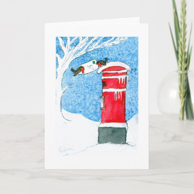 Julstolpe Helgkort (Framsida)