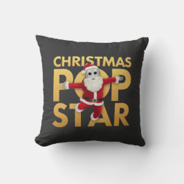 Julstolpe - Stort ljus och färgstark Helgdag Kudde