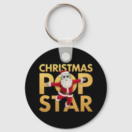 Julstolpe - Stort ljus och färgstark Helgdag Nyckelring