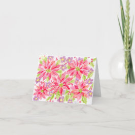 Julstolpe Tomgång Blank valfritt närvaroanteckning Tack Kort