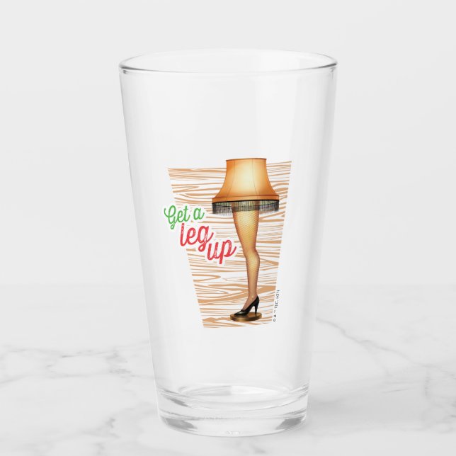 Julstorillampa | Skaffa en uppgång Glaskopp (Framsida)