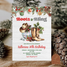 Julstöv och Bling Disco Vuxen Födelsedag