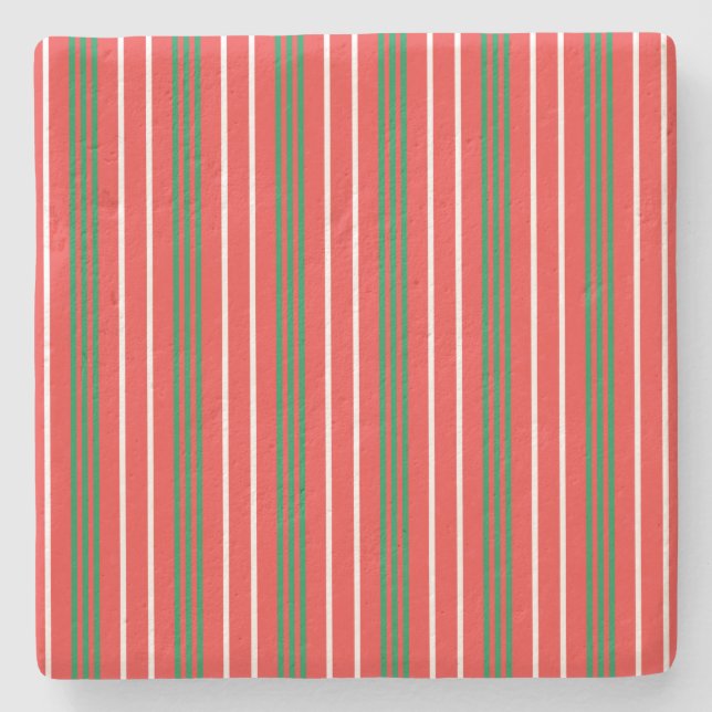 Julstrimlad underlägg (Framsidan)