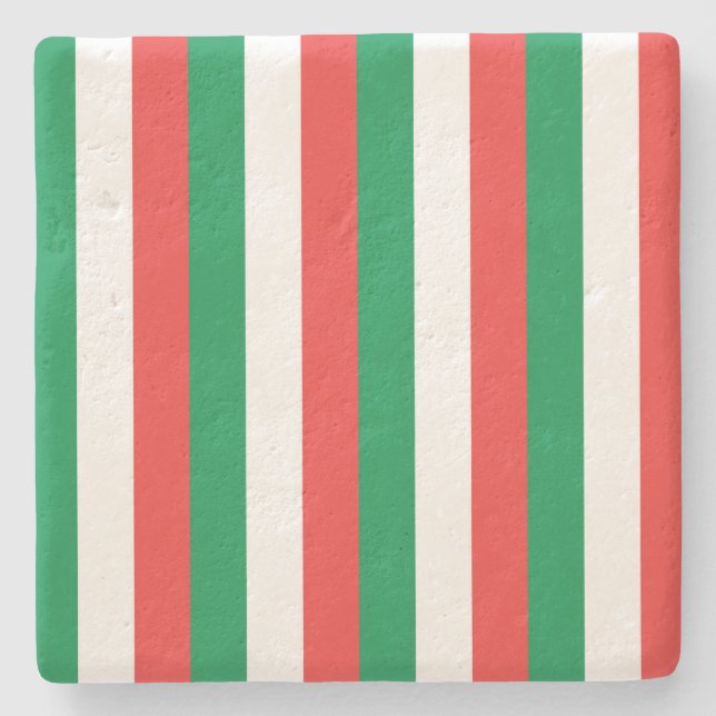 Julstrimlad underlägg (Framsidan)