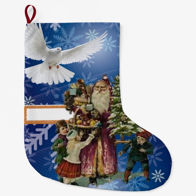 Julstrumpa, Antik Stor Julstrumpa (Framsidan)