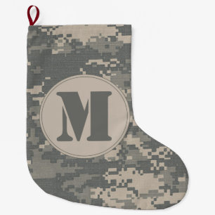 Julstrumpa för ARMÉACU Digital Camo Camouflag