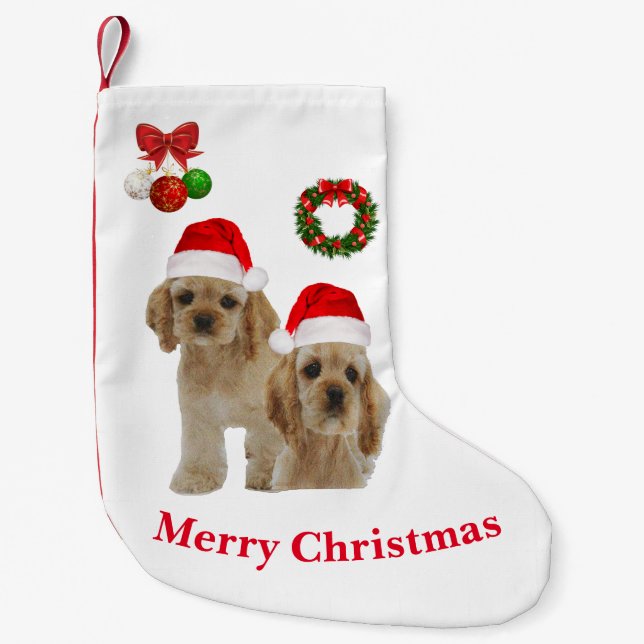 Julstrumpa för hund (Framsidan)