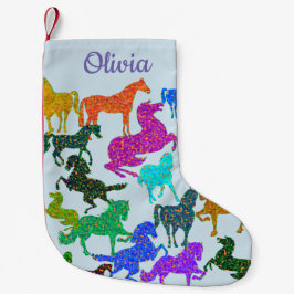 Julstrumpa för regnbågehästanpassningsbar