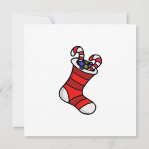 Julstrumpa Inbjudningar