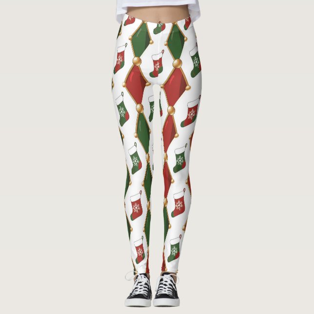 Julstrumpa Leggings (Framsida)