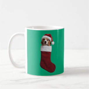 Julstrumpa med Beagle Kaffemugg
