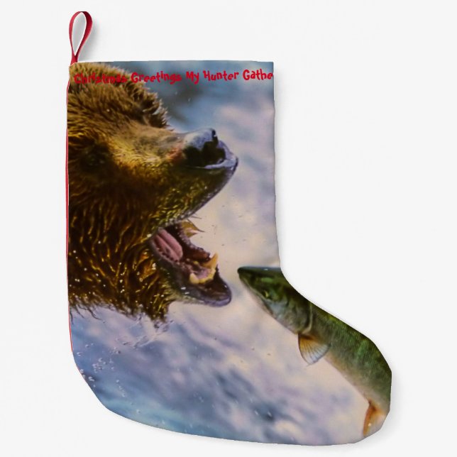 Julstrumpa Min Jägare Samlare (Framsidan)