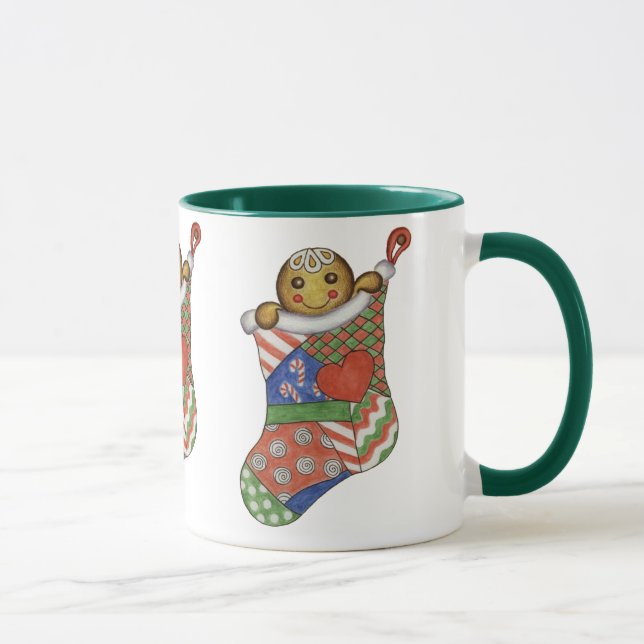 Julstrumpa pepparkaksmugg mugg (Höger)