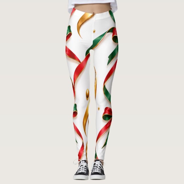 julstrumpbyxor leggings (Framsida)
