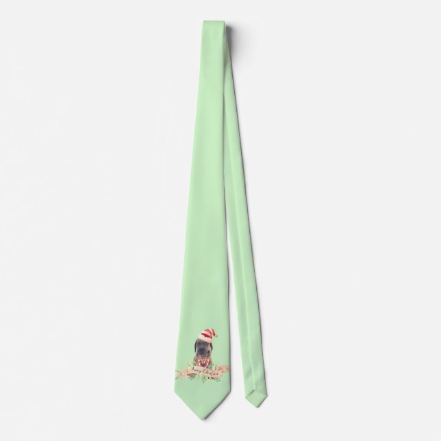 Julstrumpe med valp hound dog slips (Framsida)