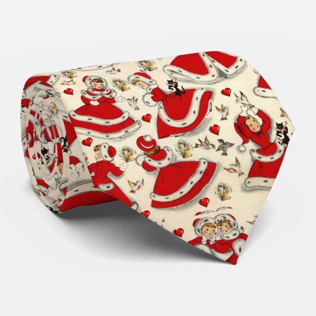 Julstrumpe, Vintage Slips (Rullad)