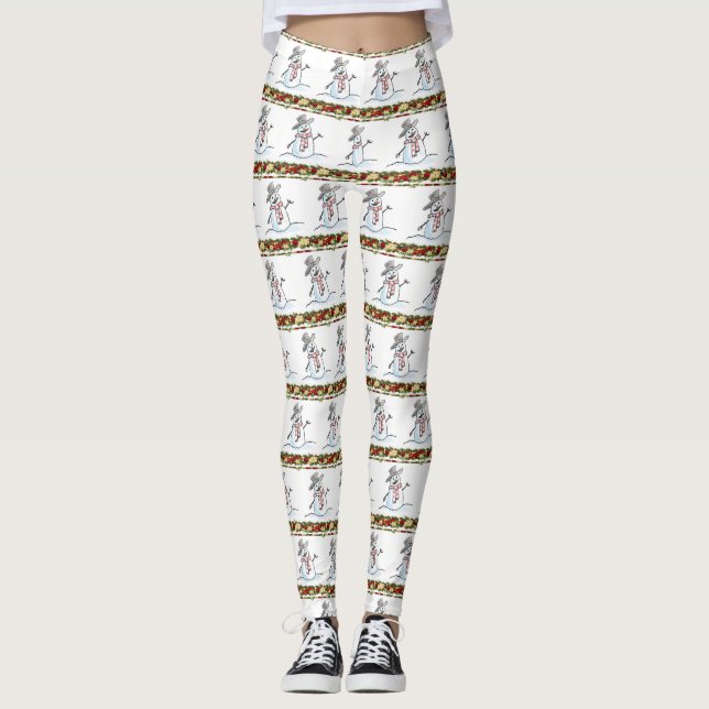 Julstrumpor Leggings (Framsida)