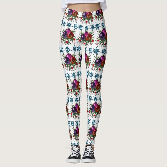 Julstrumpor Leggings (Framsida)