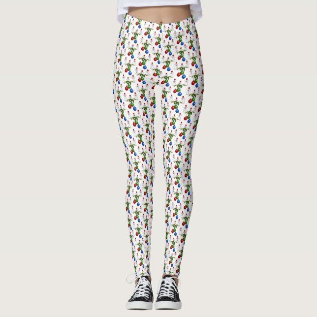 Julstrumpor Leggings (Framsida)