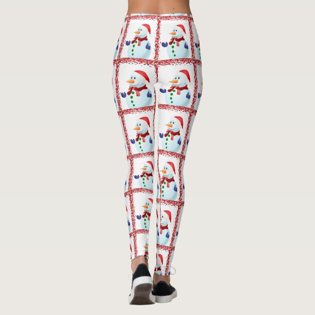Julstrumpor Leggings (Baksida)