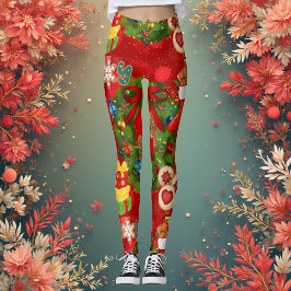 Julstrumpor Leggings