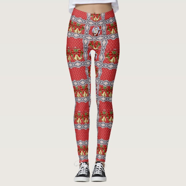 Julstrumpor Leggings (Framsida)