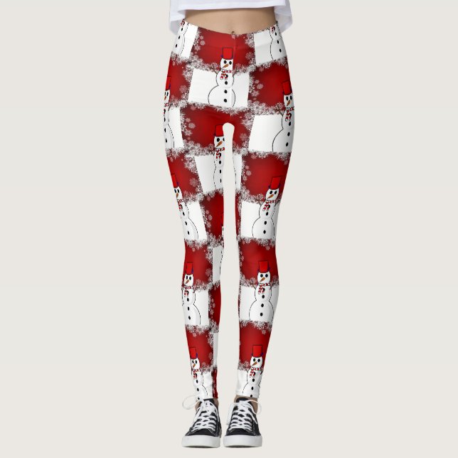 Julstrumpor Leggings (Framsida)