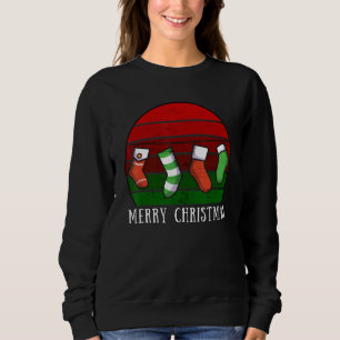 Julstrumpor Strumpor God Jul XMas Vin T Shirt