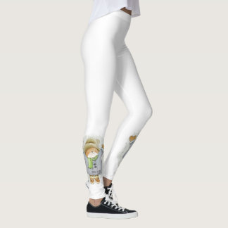 Julstrumpor, Teddybjörn Leggings