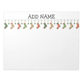 Julstrumsbetar i säsong anteckningsblock