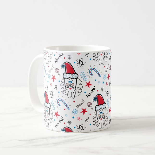 julstuffare, julstuffare kaffemugg (Framsida vänster)