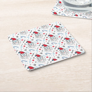 julstuffare, julstuffare underlägg papper kvadrat