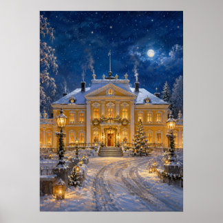 Julstuga By IV - Jul Herrgård Poster