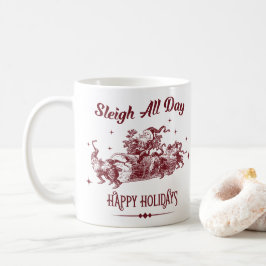 Julstuga hela dagen Vintage jul Kaffemugg