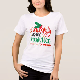 Julstygghet är den nya, vackra, nutida t shirt