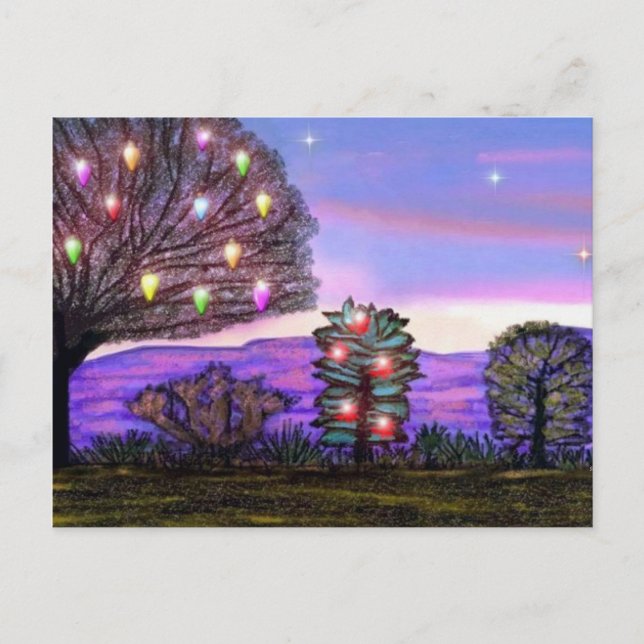 Julsunset-vykort Helg Vykort (Framsida)