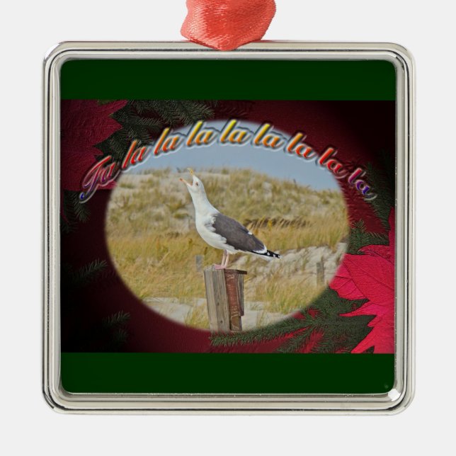 Julsvart gull julgransprydnad metall (Framsidan)