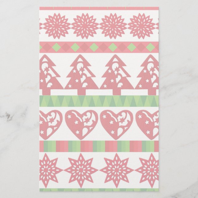 Julsymboler Brevpapper (Framsida)